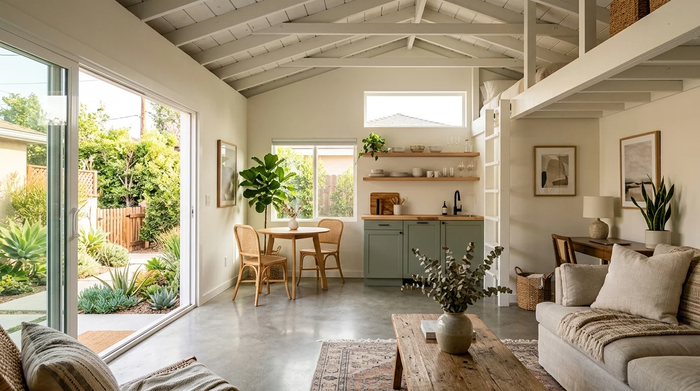Chula Vista single-family home with an attached garage and narrow side yard